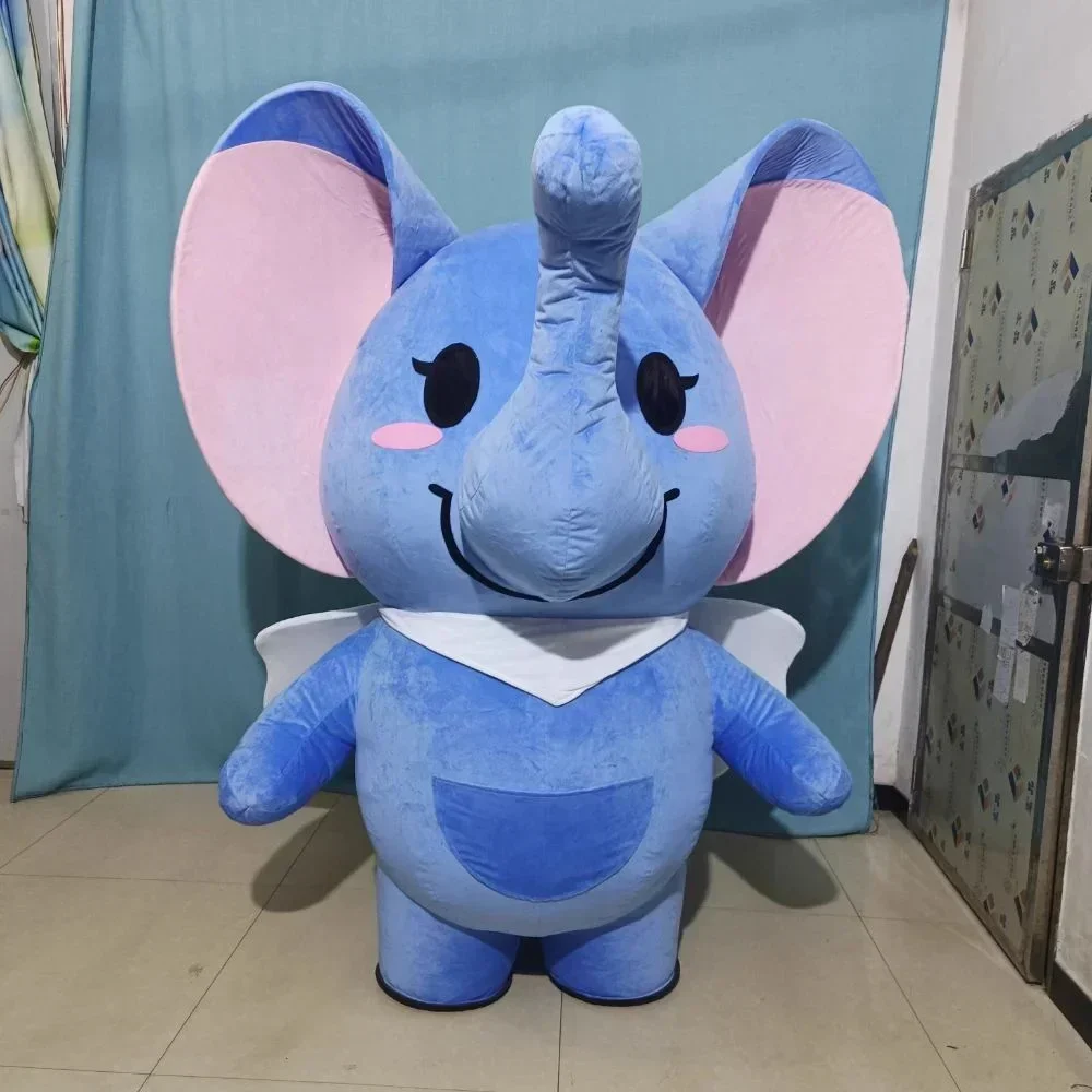 Event Party - Costume da Mascotte Elefante Gonfiabile Gigante