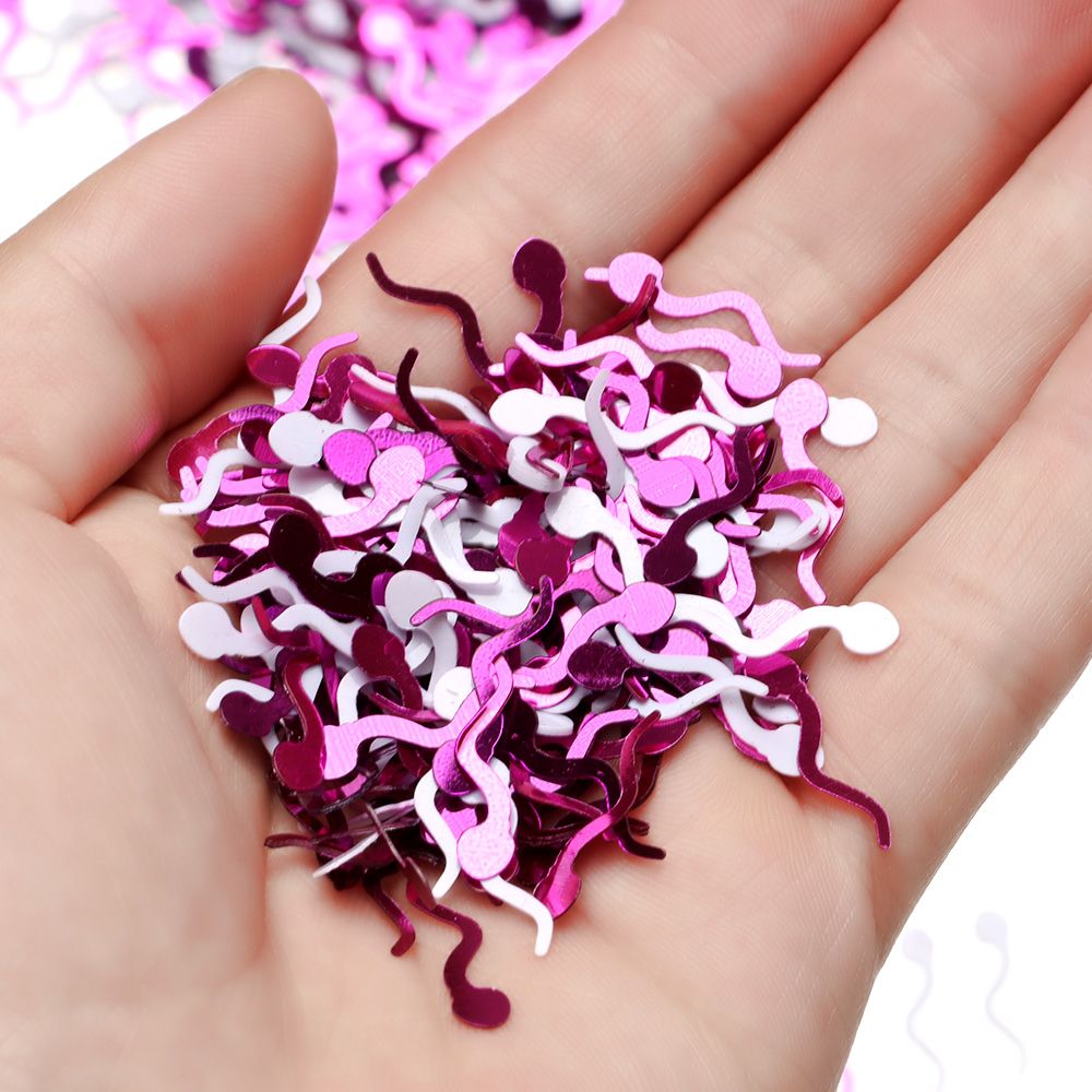 Event Suppliers - Coriandoli da tavolo di colore rosso