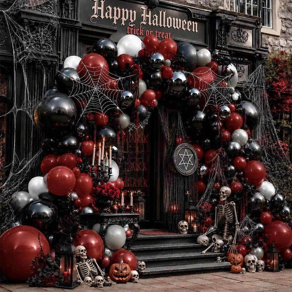 Balloon Arch Kit - Kit Arco di Palloncini Rosso Scuro