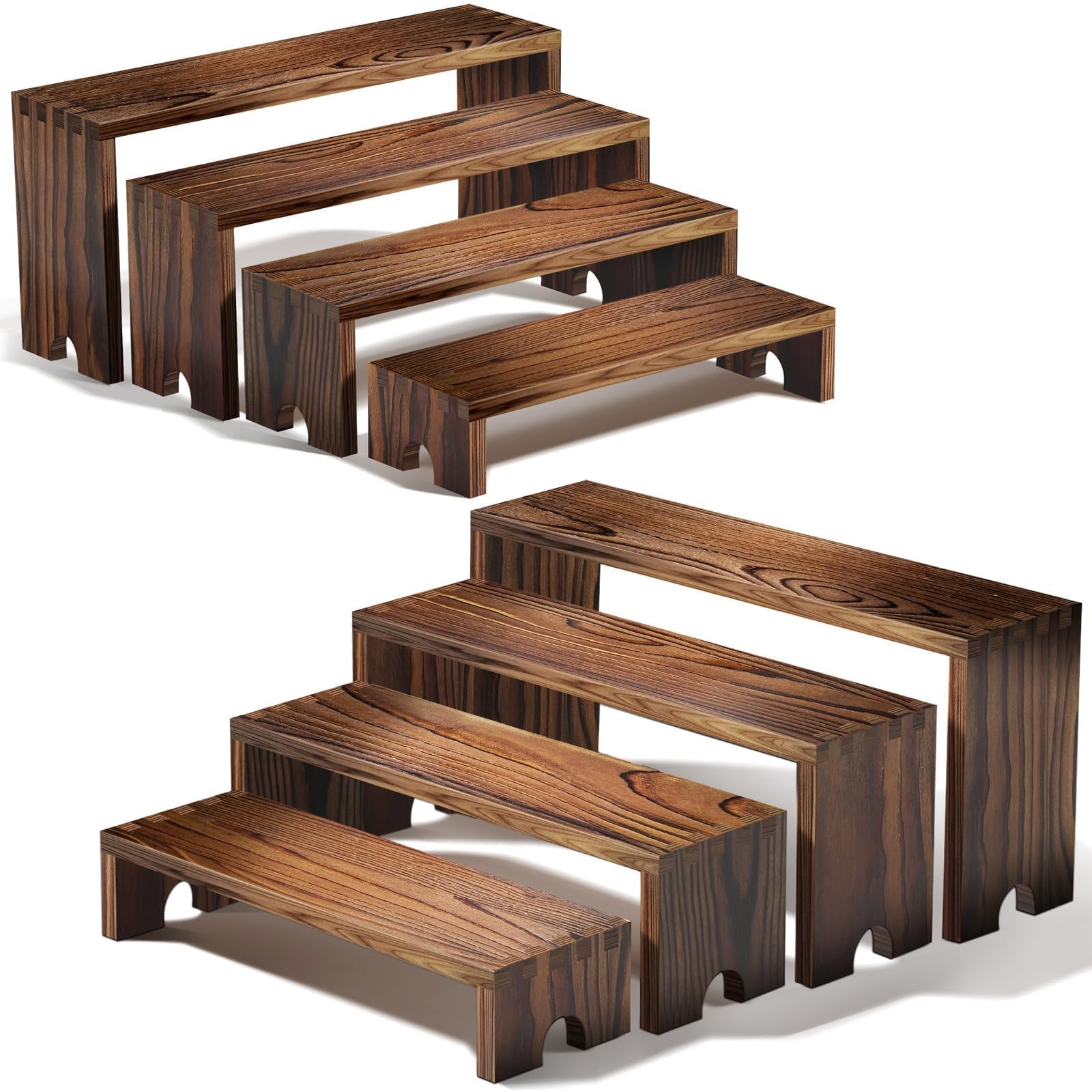 Cupcake Stand Tier - 2 Set di Supporti Espositivi a
