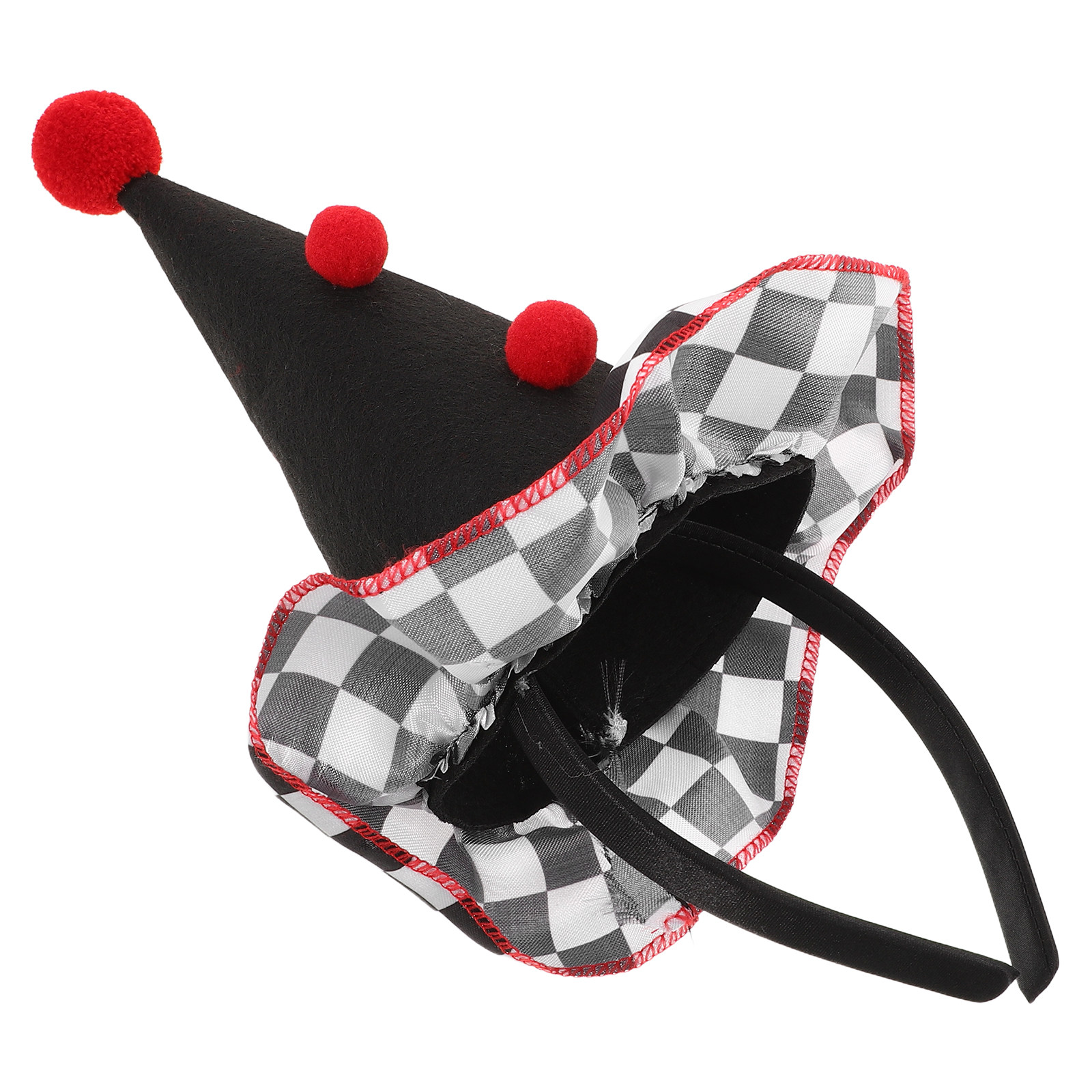 Party Hat Cone - Cerchietto da clown in poliestere, cappello