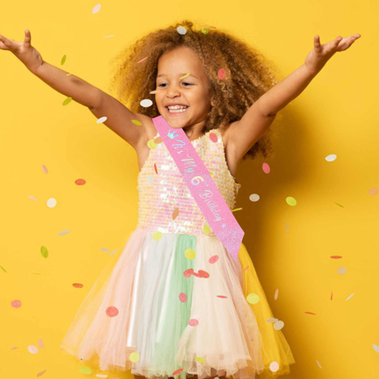Set da 5 Pezzi di Fascia per C - Birthday Sash Glitter recensione e prezzo