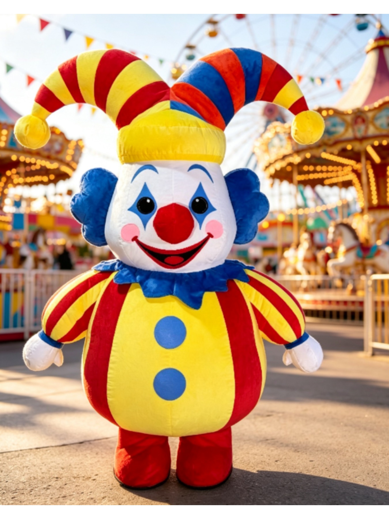 Costume da Mascotte da Clown d - Event Party recensione e prezzo