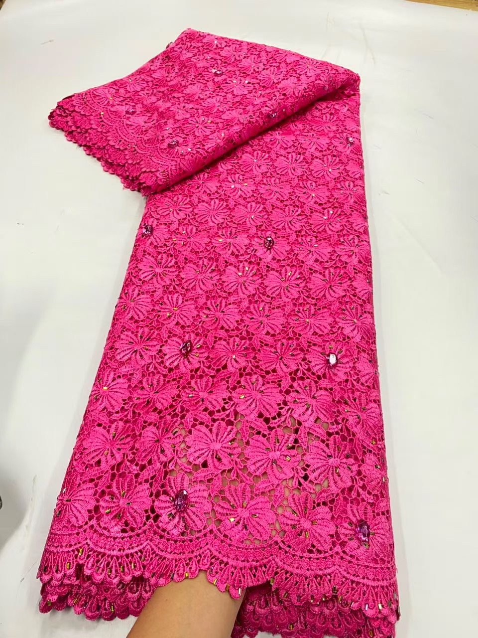 Tessuto in Tulle Nigeriano Afr - Glitter Tablecloth recensione e prezzo