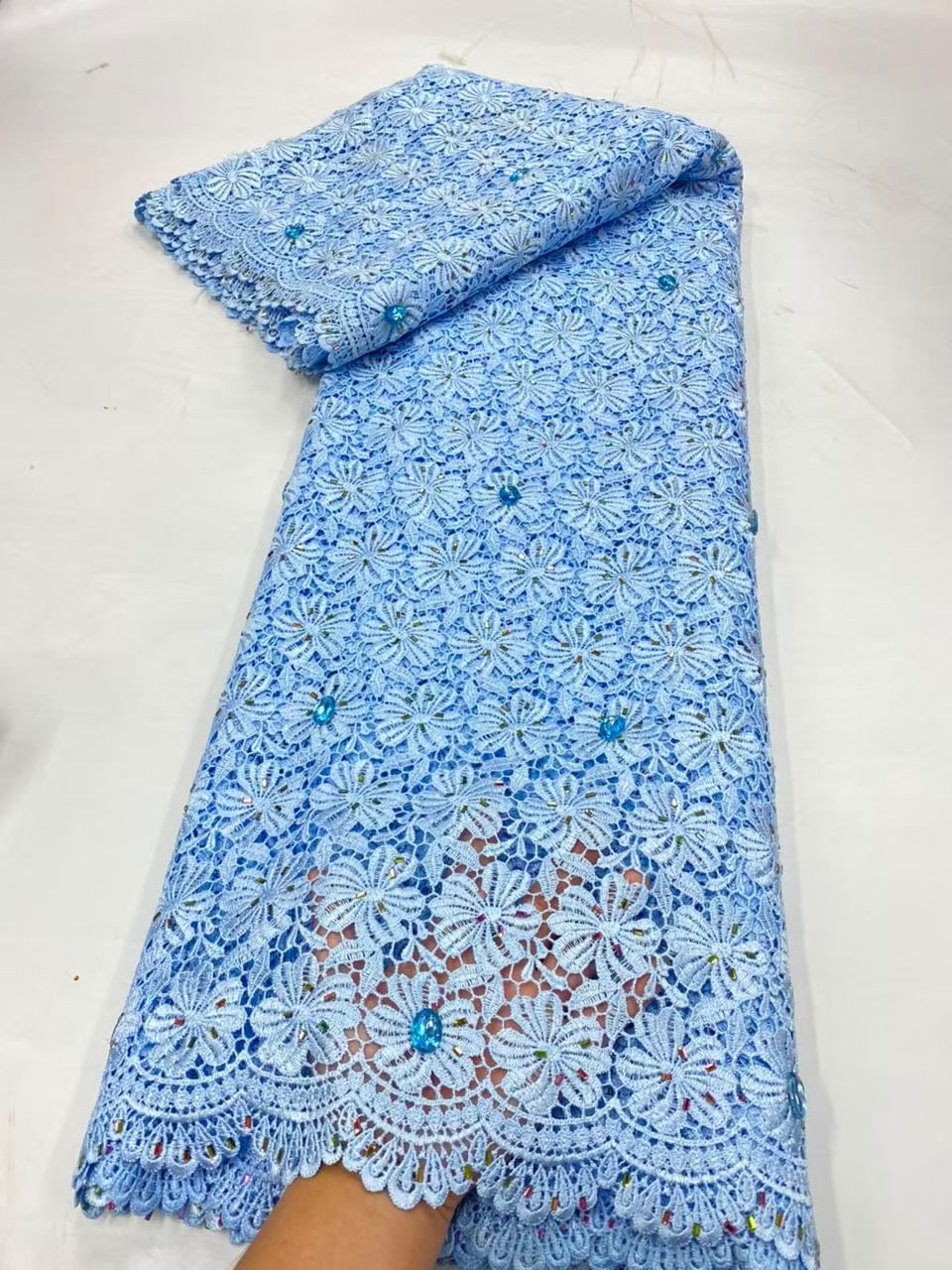 Tessuto in Tulle Nigeriano Afr - Glitter Tablecloth recensione e prezzo
