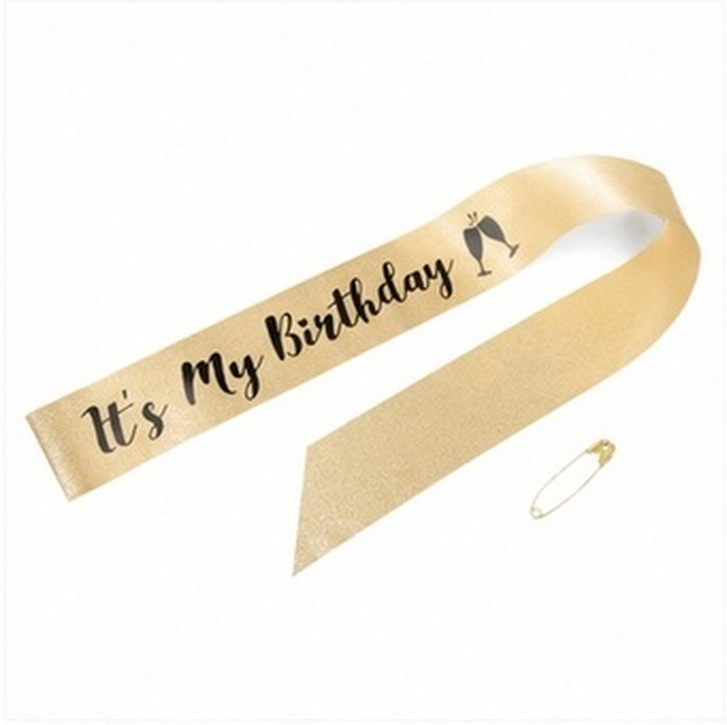 1 Pezzo Fascia per Festa di Co - Birthday Sash Glitter recensione e prezzo