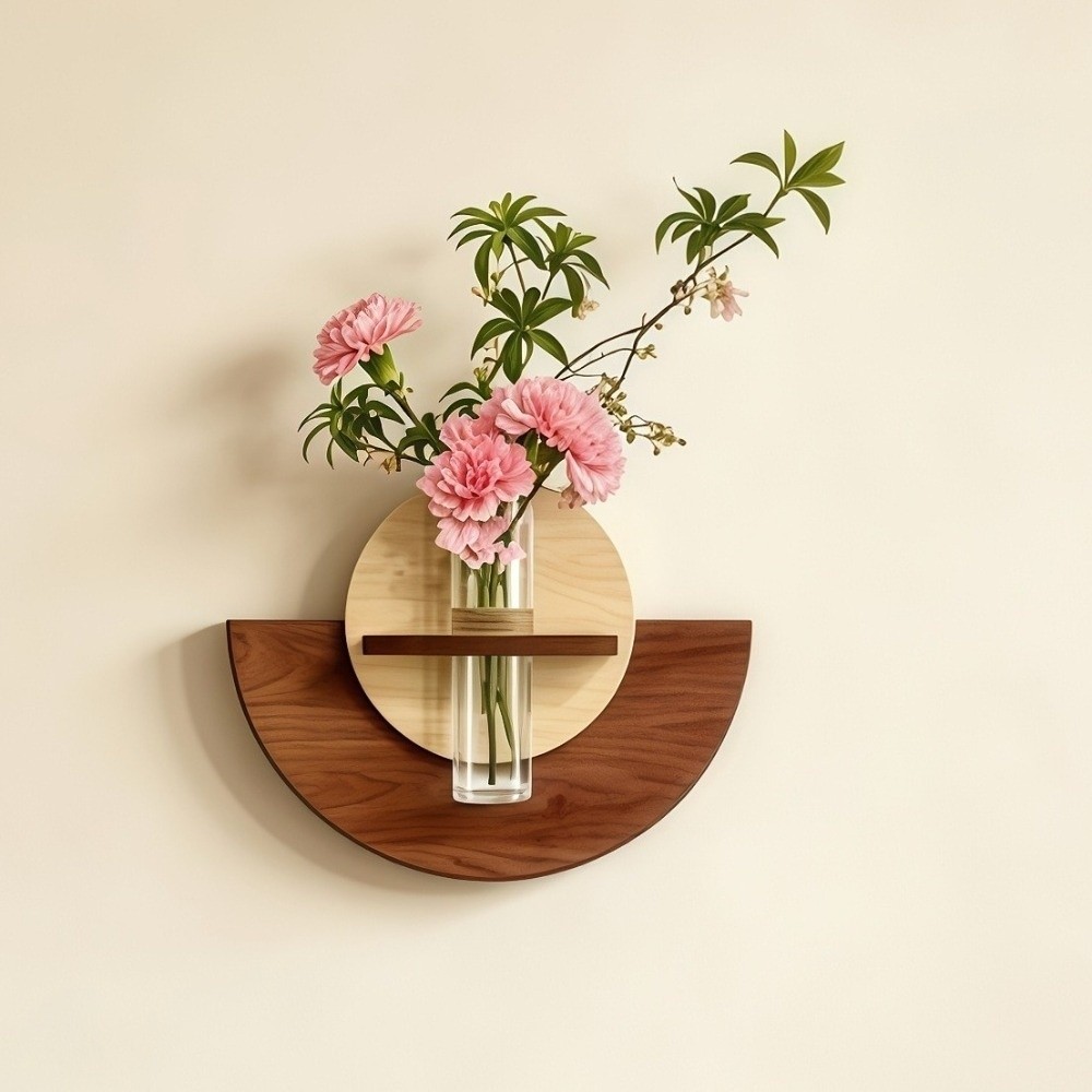 Mensola Ovale in Legno da Pare - Flower Wall Panel recensione e prezzo