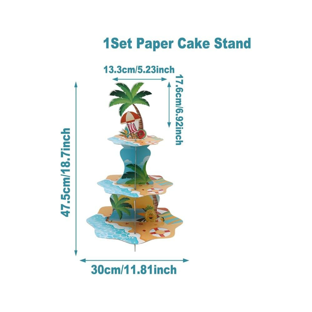 Supporto per cupcake da spiagg - Cupcake Stand Tier recensione e prezzo