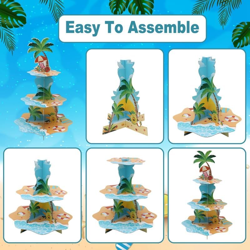 Supporto per cupcake da spiagg - Cupcake Stand Tier recensione e prezzo